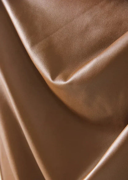 Orlisse | Women’s Draped High Waist Midi Wrap Skirt