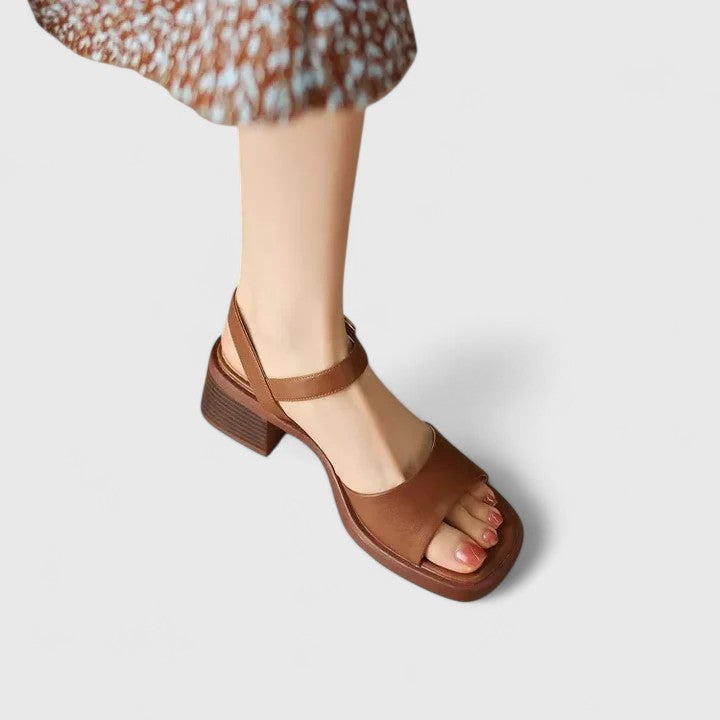 Lunara | Women’s Block Heel Strap Sandals