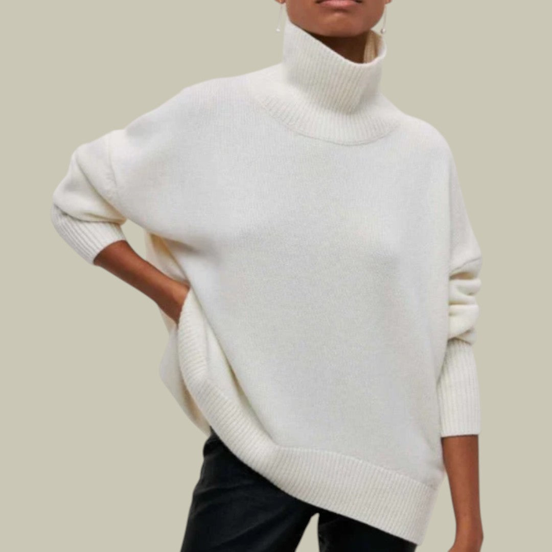 Oversized Knitted Cozy Women Sweater