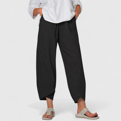 Women’s Summer Pants – Relaxed Fit Ankle Length Trousers