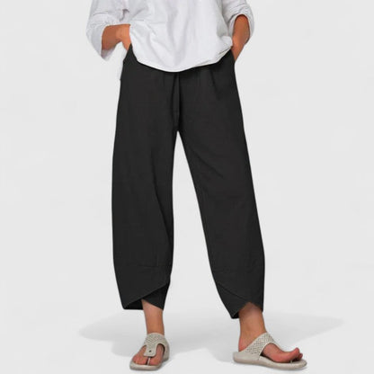 Women’s Summer Pants – Relaxed Fit Ankle Length Trousers