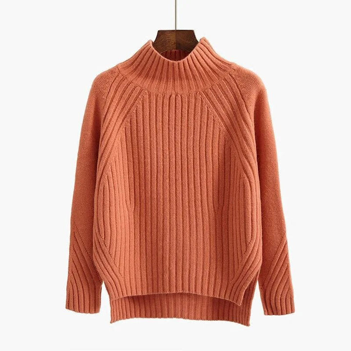 Cozy Ribbed Knit Sweater