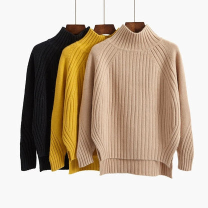 Cozy Ribbed Knit Sweater