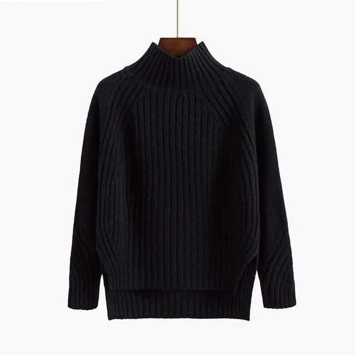 Cozy Ribbed Knit Sweater