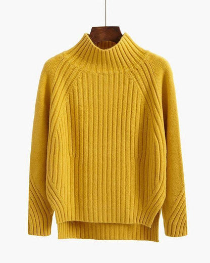 Cozy Ribbed Knit Sweater