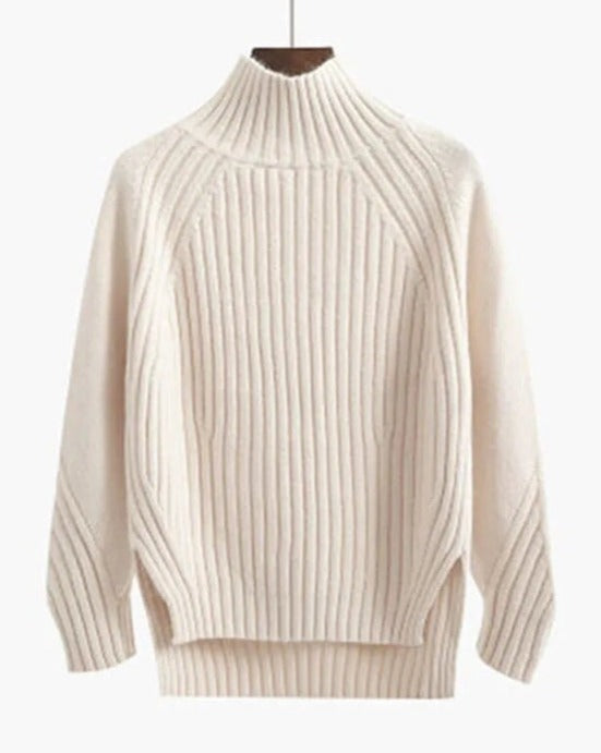 Cozy Ribbed Knit Sweater