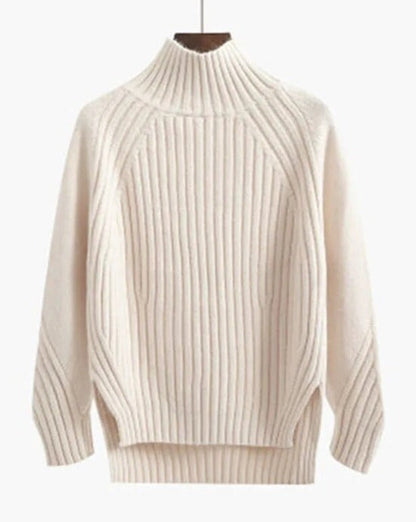 Cozy Ribbed Knit Sweater