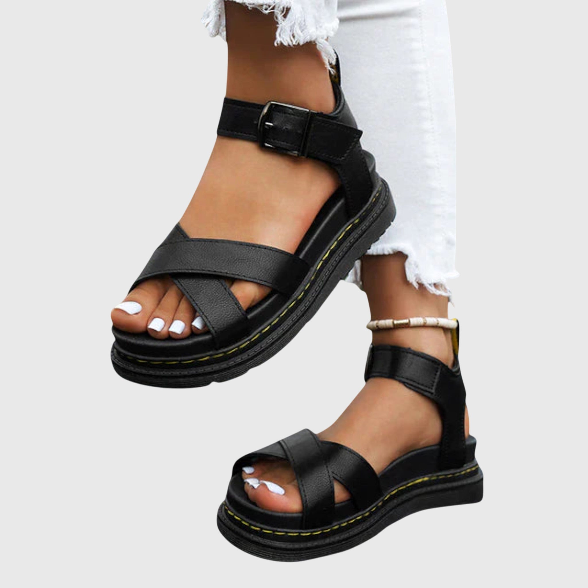 Orthopedic Chunky Strap Sandals