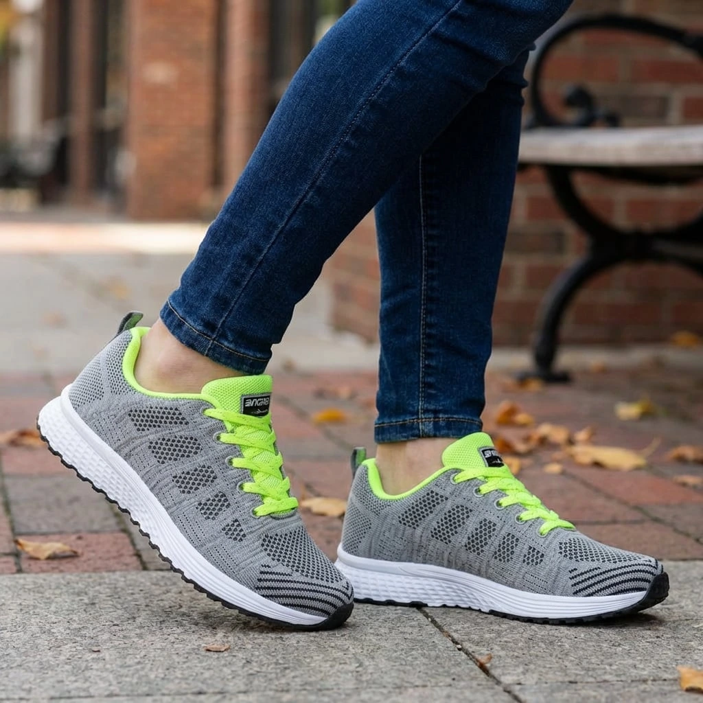 Quinn | Women’s Lightweight Knit Comfort Sneakers