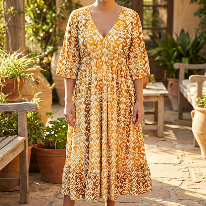 Zeraphine | Women’s  Printed Relaxed Midi Dress