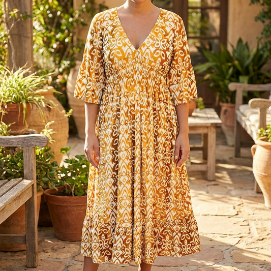 Zeraphine | Women’s  Printed Relaxed Midi Dress