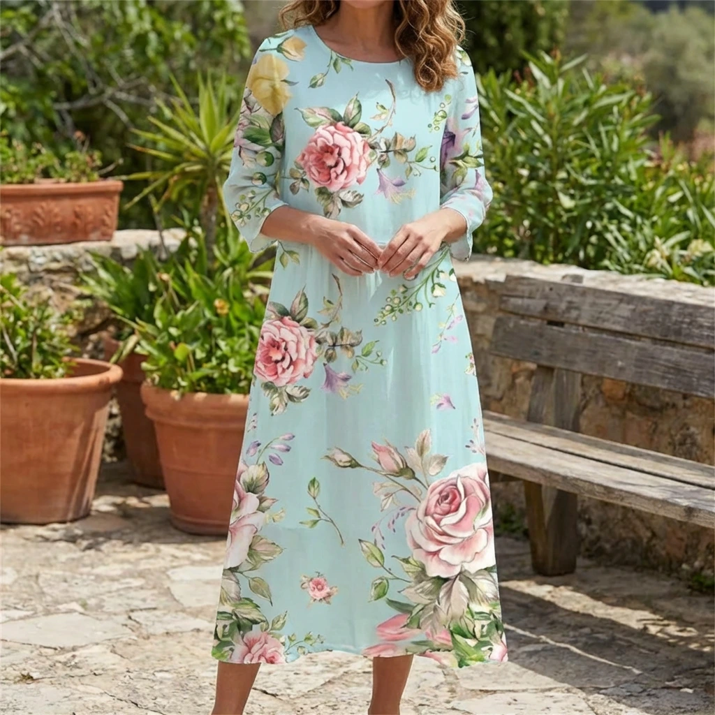 Marielle | Women’s Floral Midi Dress
