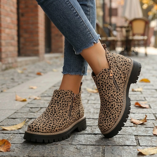 Jordan | Women’s Orthopedic Ankle Boots with Side Zipper