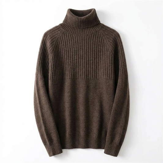 Turtleneck Knit Women Sweater