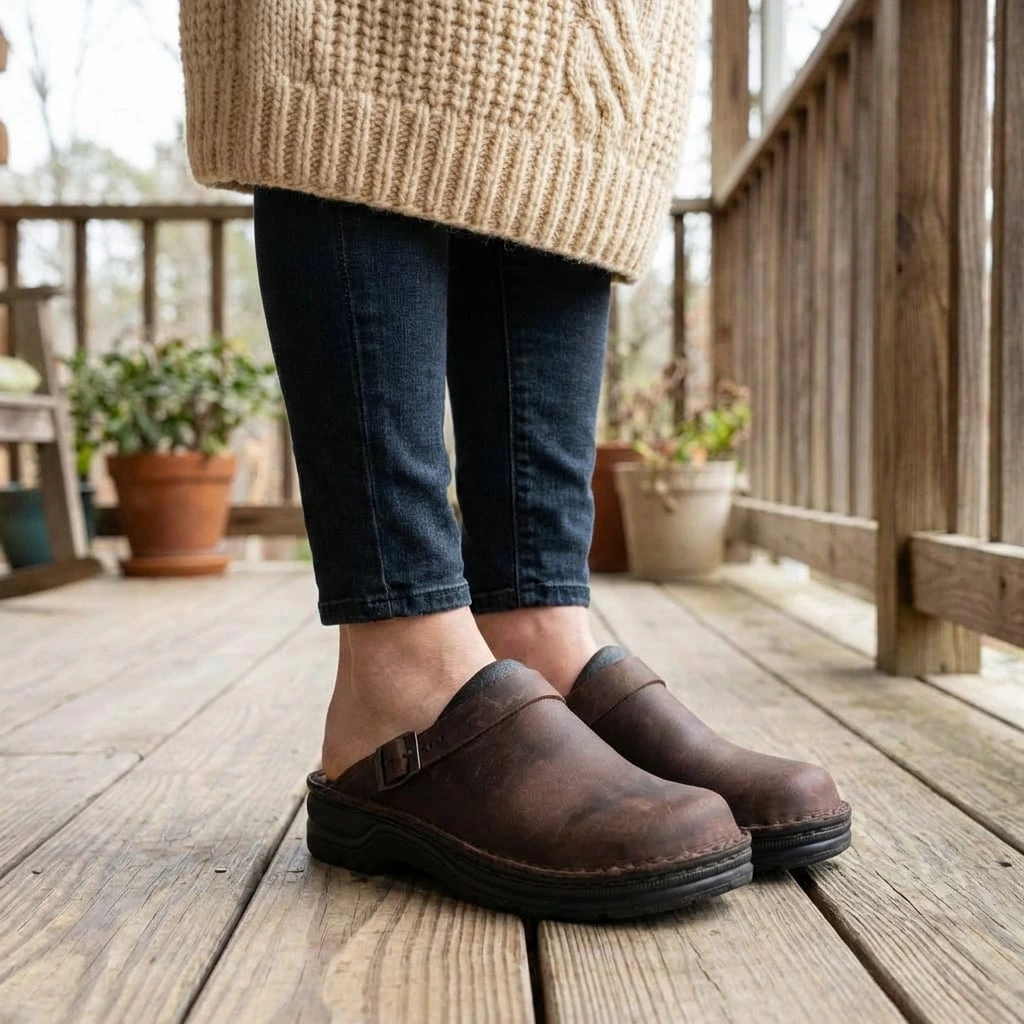 Women's Orthopedic Slip-On Comfort Clogs