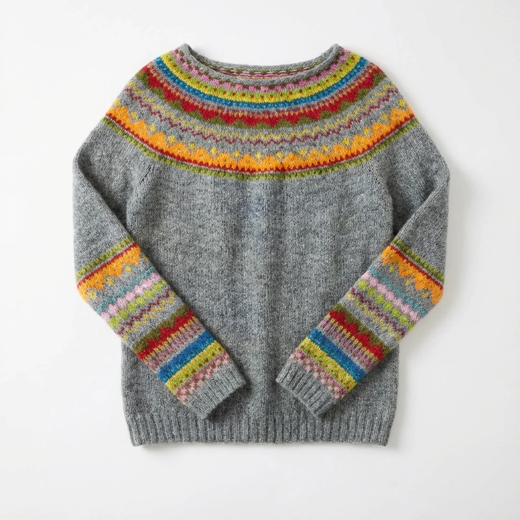 Vintage Knit Women Sweater