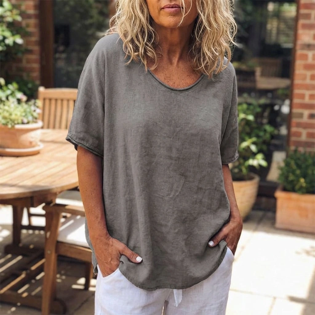 Arlisse | Women’s Relaxed Short Sleeve Top