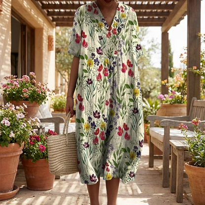 Zephyra | Women’s Floral Summer Midi Dress