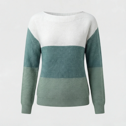 Crew Neck Knit Women Sweater