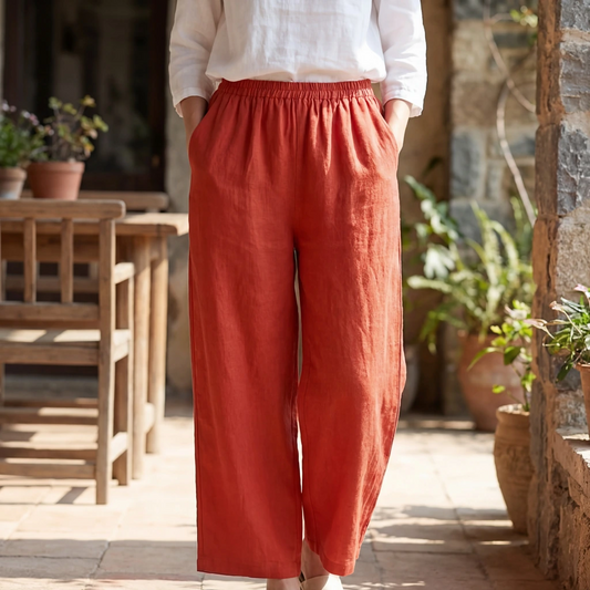 Arvessa | Women’s Relaxed Wide-Leg Summer Pants