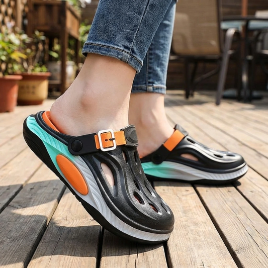 Treviora | Unisex Sport Slides with Adjustable Strap