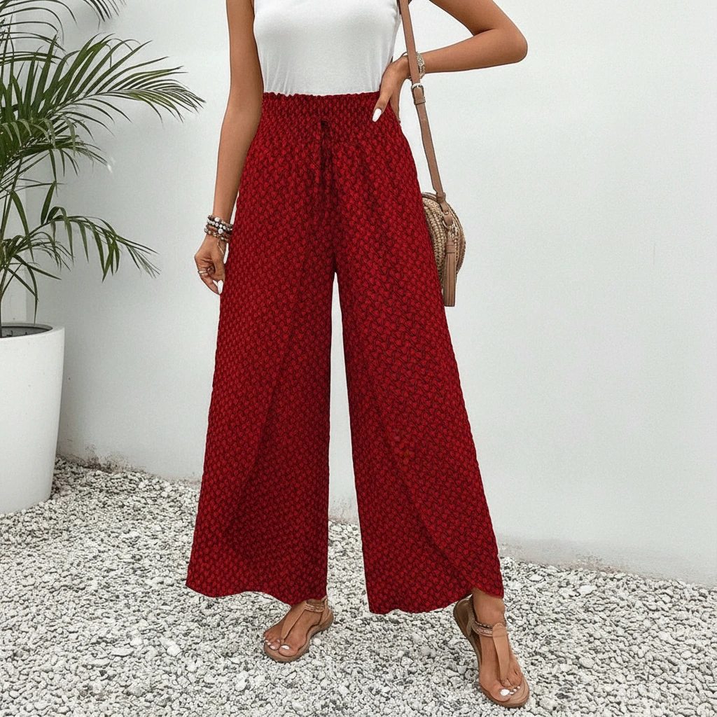 Women's Wide Leg Pants – Relaxed Summer Trousers