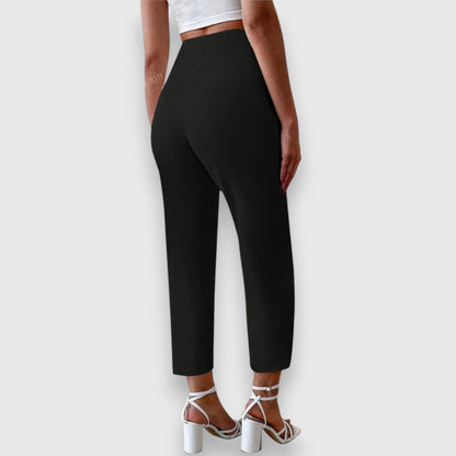 Women’s High Waist Pants – Elegant Straight Fit