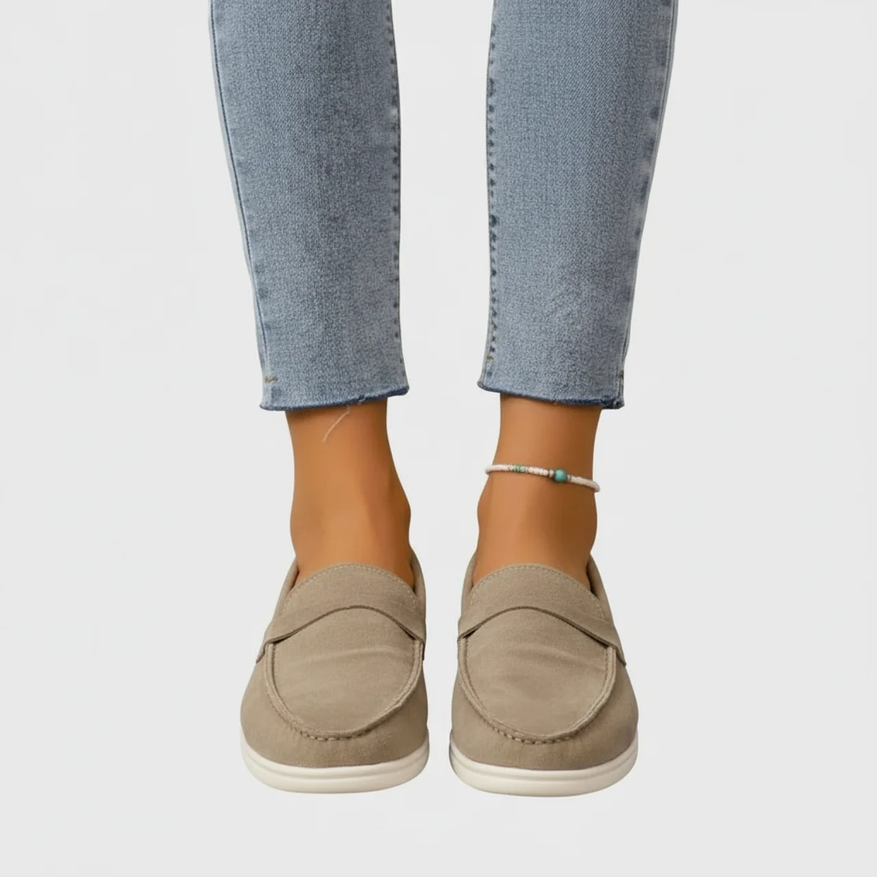 Women’s Orthopedic Slip-On Loafers – Lightweight Supportive Walking Shoes