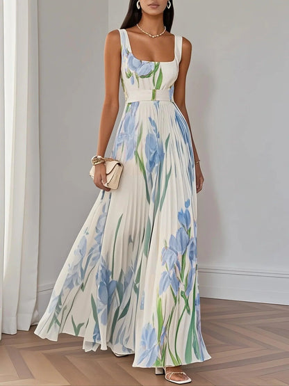 Serelina | Women’s Pleated Maxi Dress