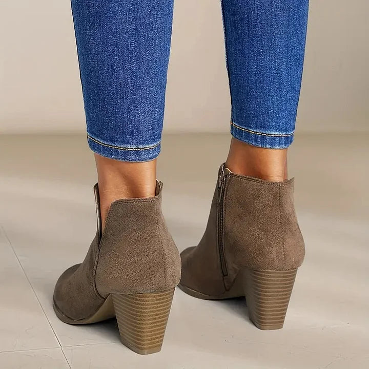 Blair | Classic Block Heel Ankle Boots