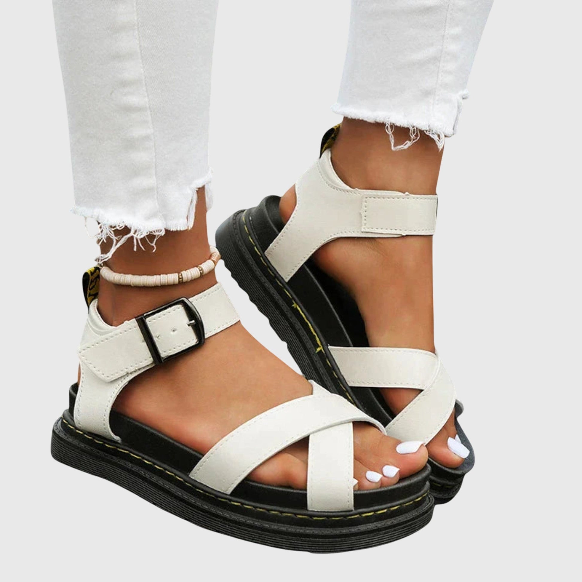 Orthopedic Chunky Strap Sandals