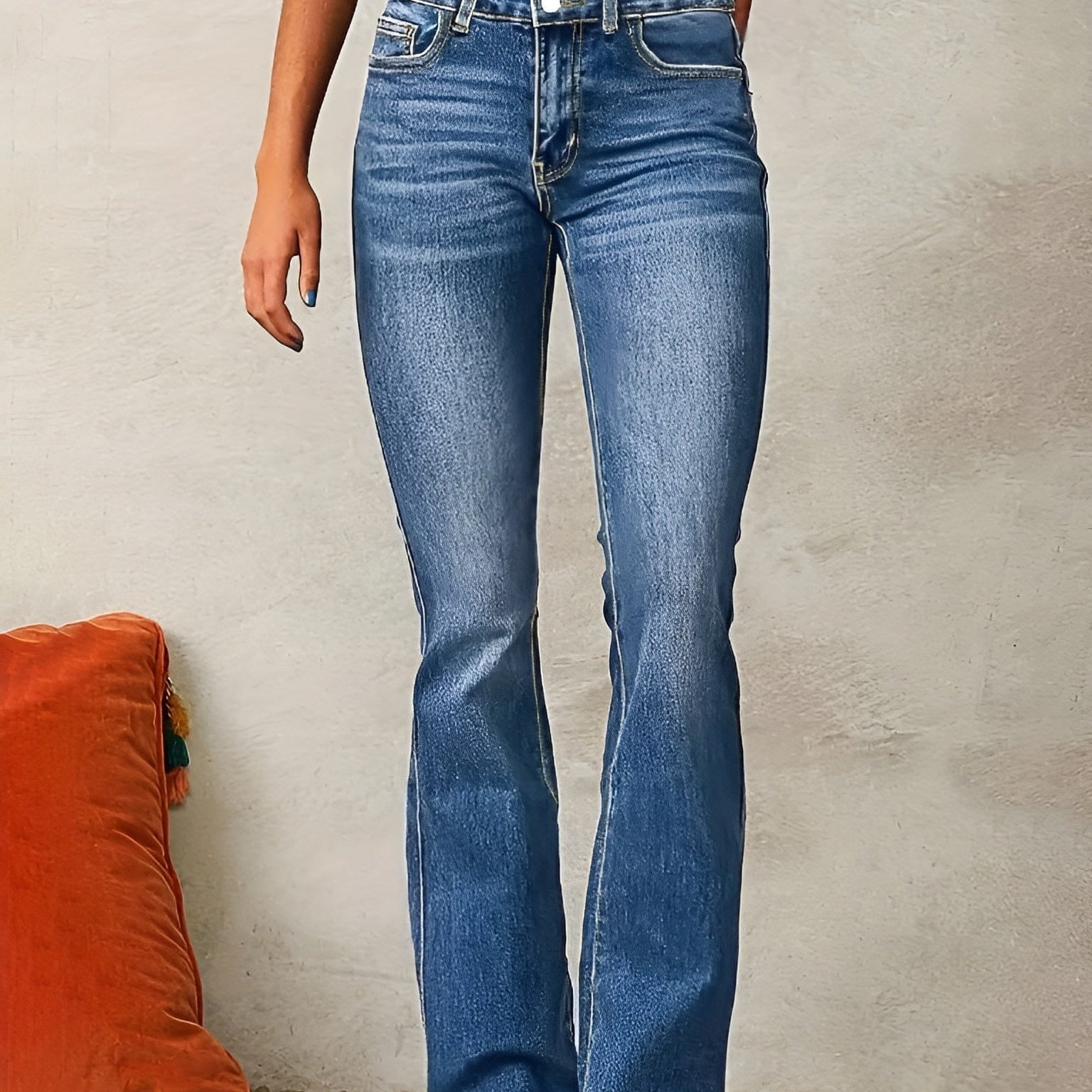 Marie | Women’s High Waist Flared Jeans