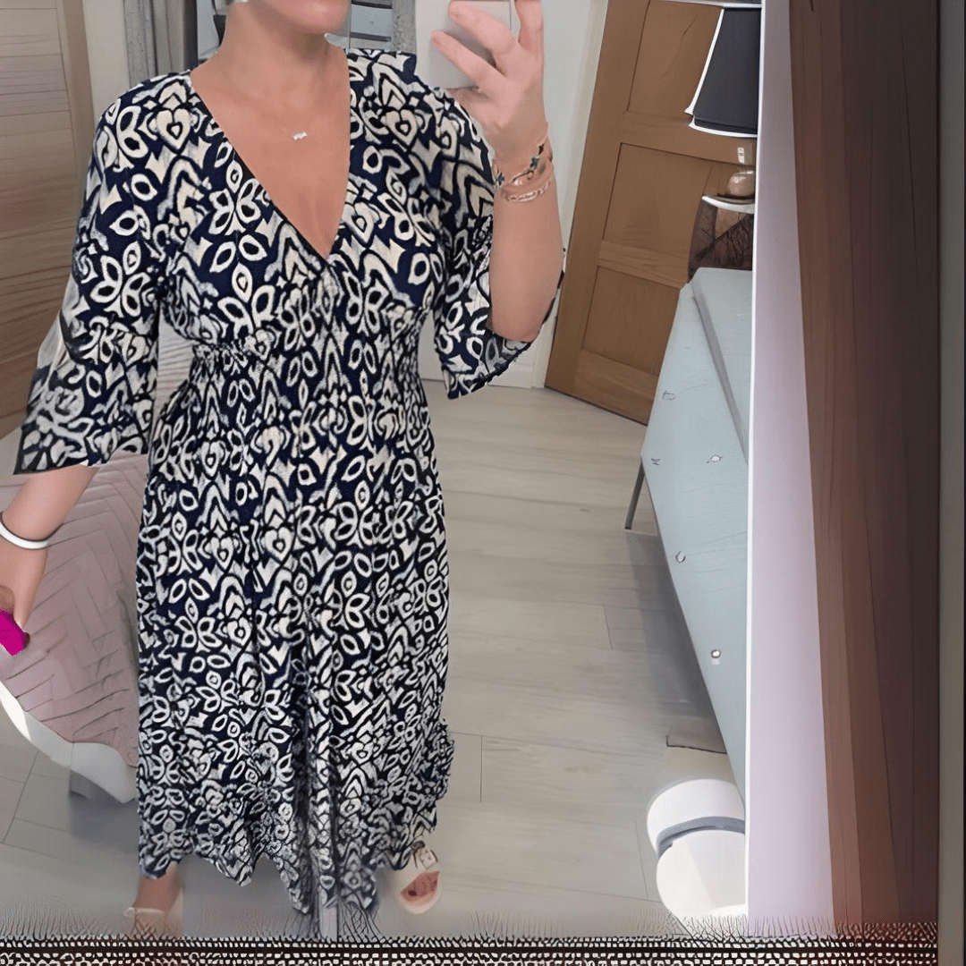 Zeraphine | Women’s  Printed Relaxed Midi Dress