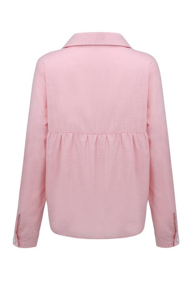 Elowen | Women’s Relaxed Button-Front Airy Blouse