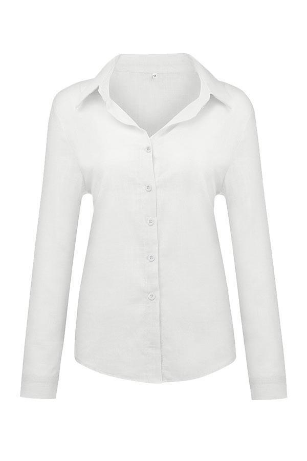 Elowen | Women’s Relaxed Button-Front Airy Blouse