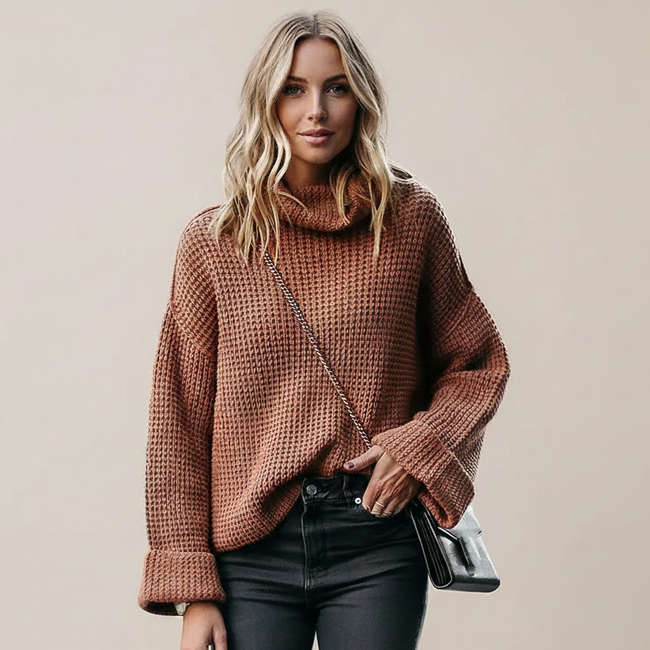 Cosy Knit Turtleneck Sweater
