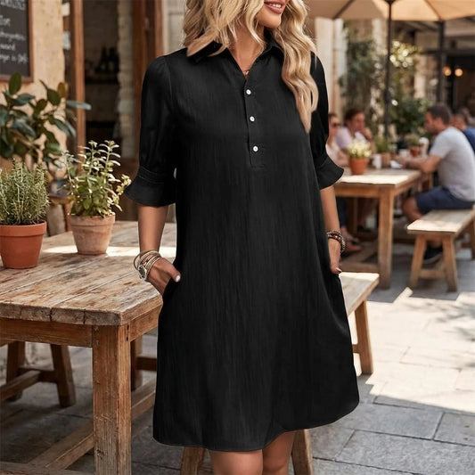 Neritha | Women’s Button Shirt Dress