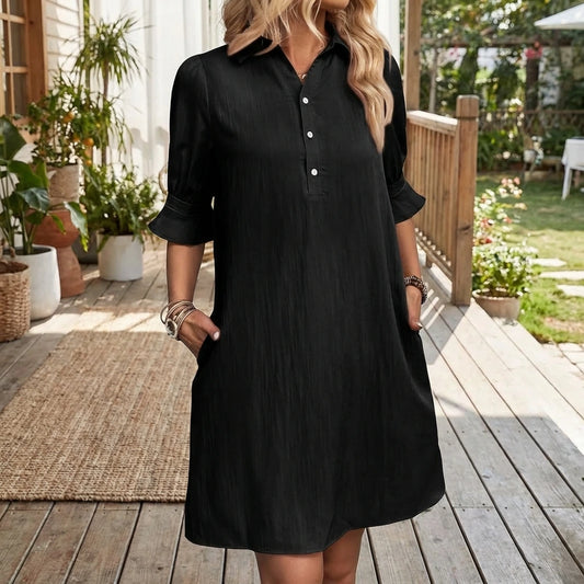 Neritha | Women’s Button Shirt Dress