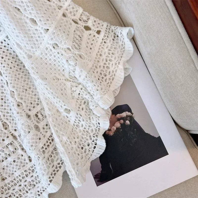 Myrelle | Women’s Crochet Lace Bell Sleeve Blouse