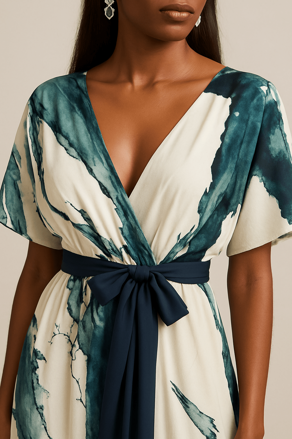 Seraphine | Women’s Botanical Wrap Maxi Dress