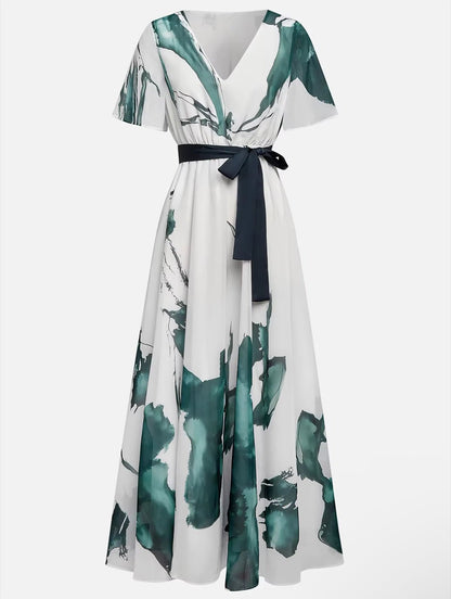 Seraphine | Women’s Botanical Wrap Maxi Dress