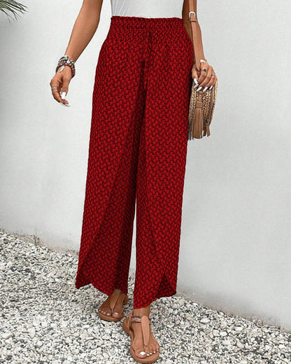 Women's Wide Leg Pants – Relaxed Summer Trousers