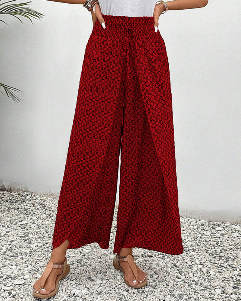 Women's Wide Leg Pants – Relaxed Summer Trousers