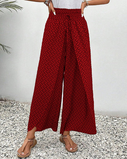 Women's Wide Leg Pants – Relaxed Summer Trousers