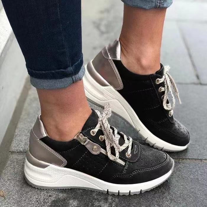 Avery | Support Lace-Up Orthopedic Sneakers